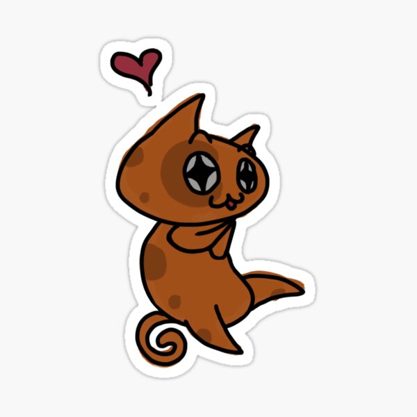Item preview, Kawaii Cute Kitty Cat with Heart designed and sold by ArmyOfGoblins.
