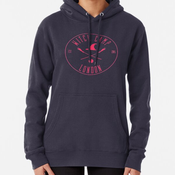 Witch Camp London (pink) Pullover Hoodie