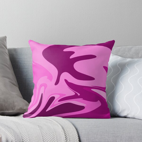 Item preview, Bold Retro Style Swirly Pattern in Pink and Purple designed and sold by JulieSouster.