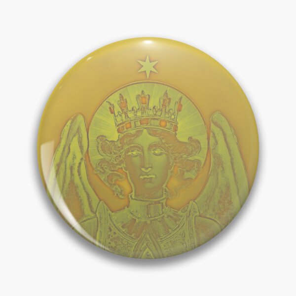 Item preview, Protected By The Wings of Archangel Michael Yellow designed and sold by SpiritGifts.