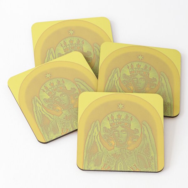 Item preview, Protected By The Wings of Archangel Michael Yellow designed and sold by SpiritGifts.