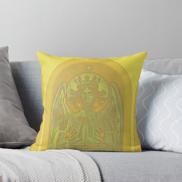 Item preview, Protected By The Wings of Archangel Michael Yellow designed and sold by SpiritGifts.