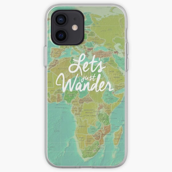 Let's Just Wander iPhone Soft Case