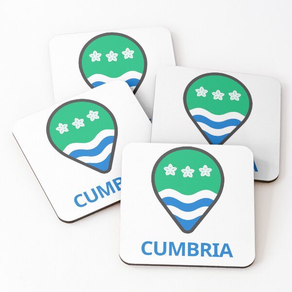 Item preview, Cumbria Flag Pin designed and sold by Cumbria Guru.