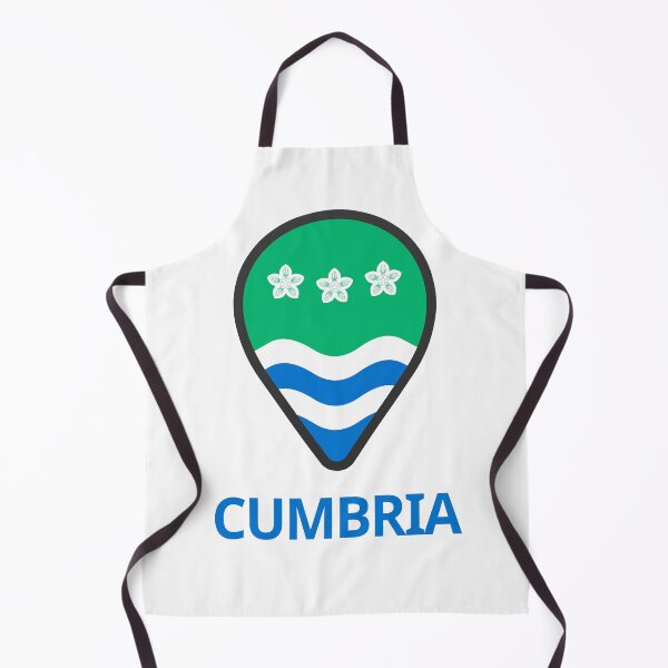 Item preview, Cumbria Flag Pin designed and sold by Cumbria Guru.