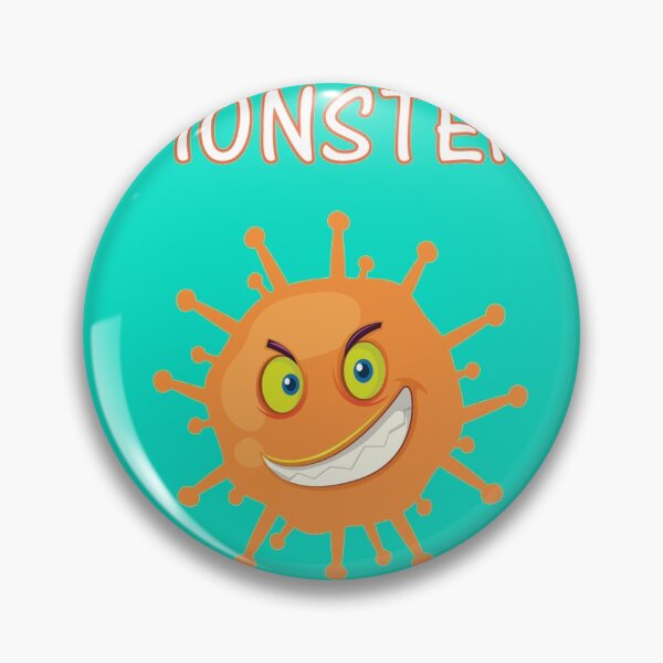 Item preview, corona cute monster designed and sold by kite1011.