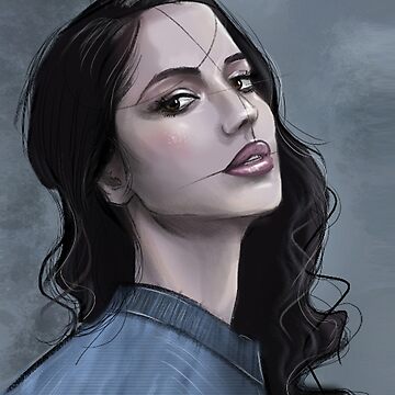 Artwork thumbnail, Adelaide Kane woman portrait by JeanMalgreMoi
