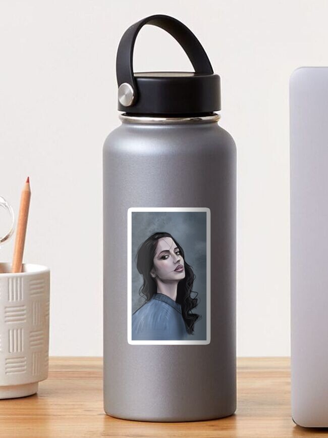 Thumbnail 1 of 3, Sticker, Adelaide Kane woman portrait designed and sold by JeanMalgreMoi.