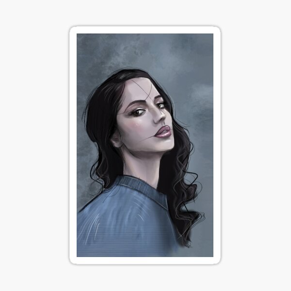 Adelaide Kane woman portrait Sticker