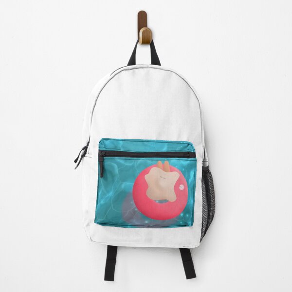 Item preview, Summertime in the pool | Woman on an inflatable donut | illustration art | designed and sold by Rinse van Ham.