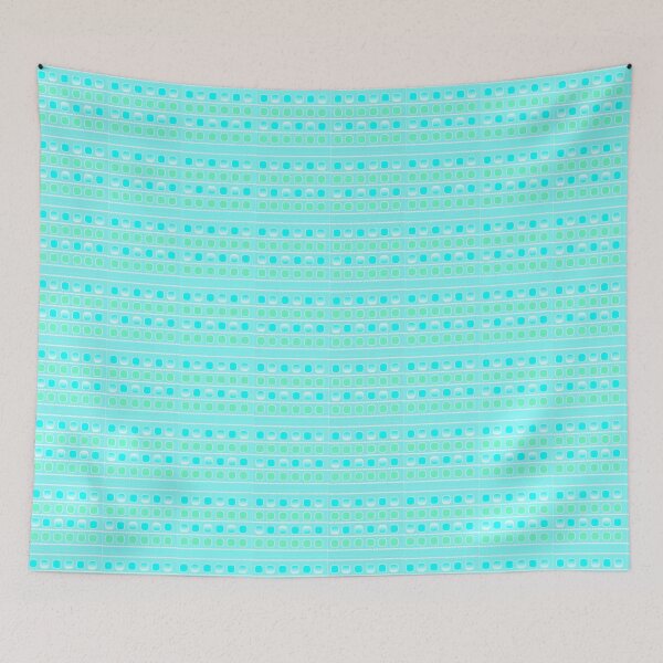 Item preview, Skyblue Geometric Gradient Abstract Pattern Design designed and sold by Suzzyrein.