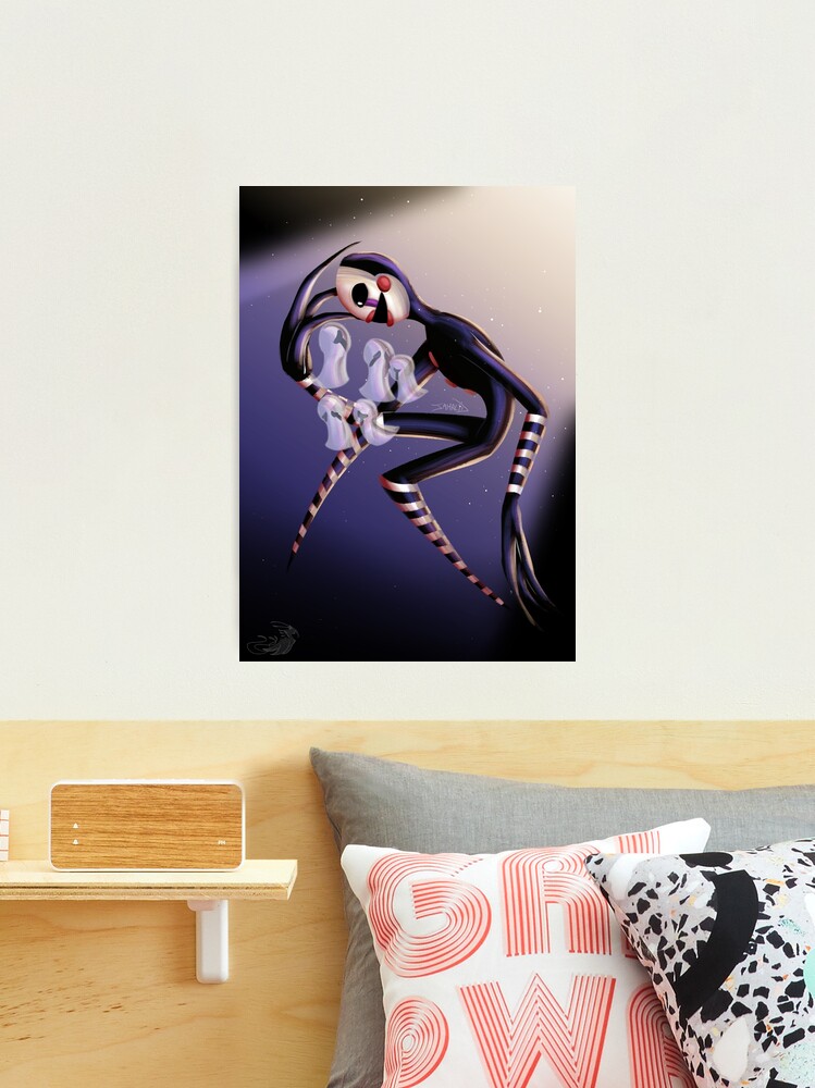 puppet, FNAF Art Print by heartfeltdesigns by Telahmarie