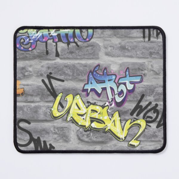 Item preview, Grey Graffiti brick designed and sold by WearWolfDesigns.