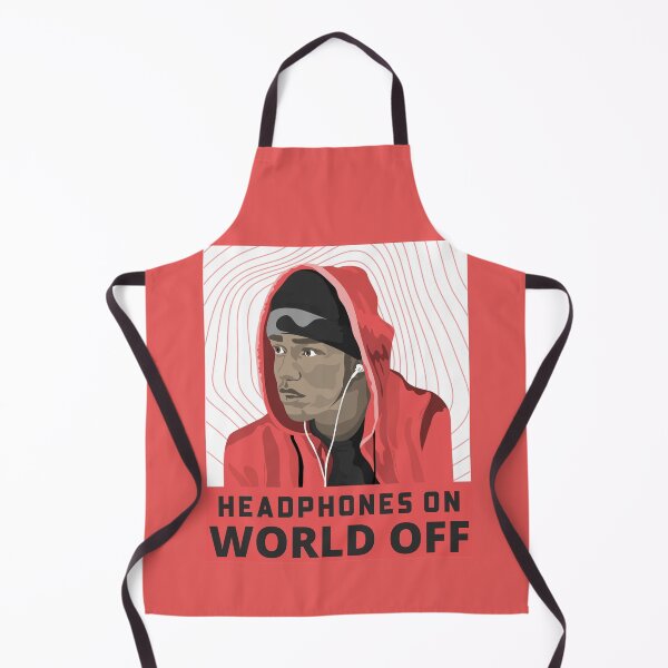 Item preview, Headphone On World Off design for music lovers designed and sold by PunMan Army.