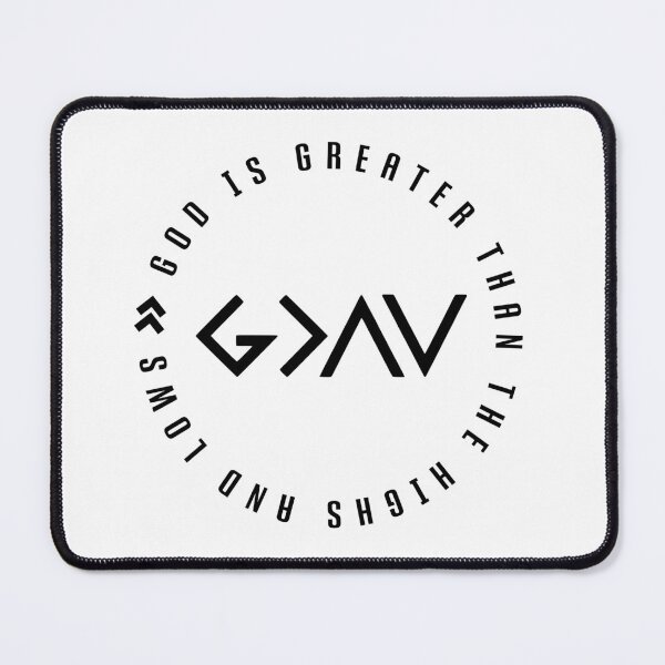Item preview, God is Greater Than The Highs and Lows designed and sold by miraipa.