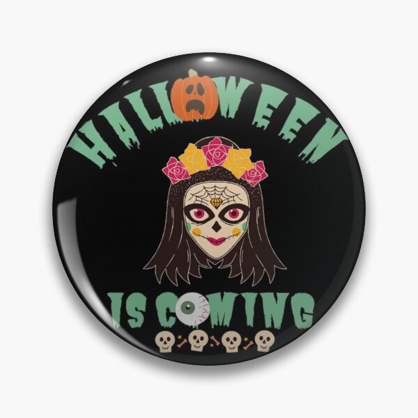 Item preview, Halloween is coming multicolored calaveras  designed and sold by Simi2020.