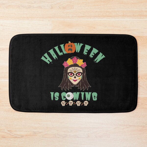 Item preview, Halloween is coming multicolored calaveras designed and sold by Simi2020.