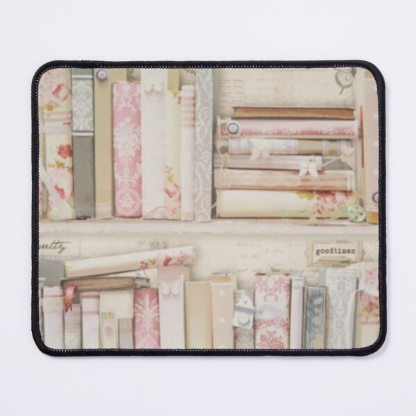 Item preview, Pink Collage bookcase designed and sold by WearWolfDesigns.