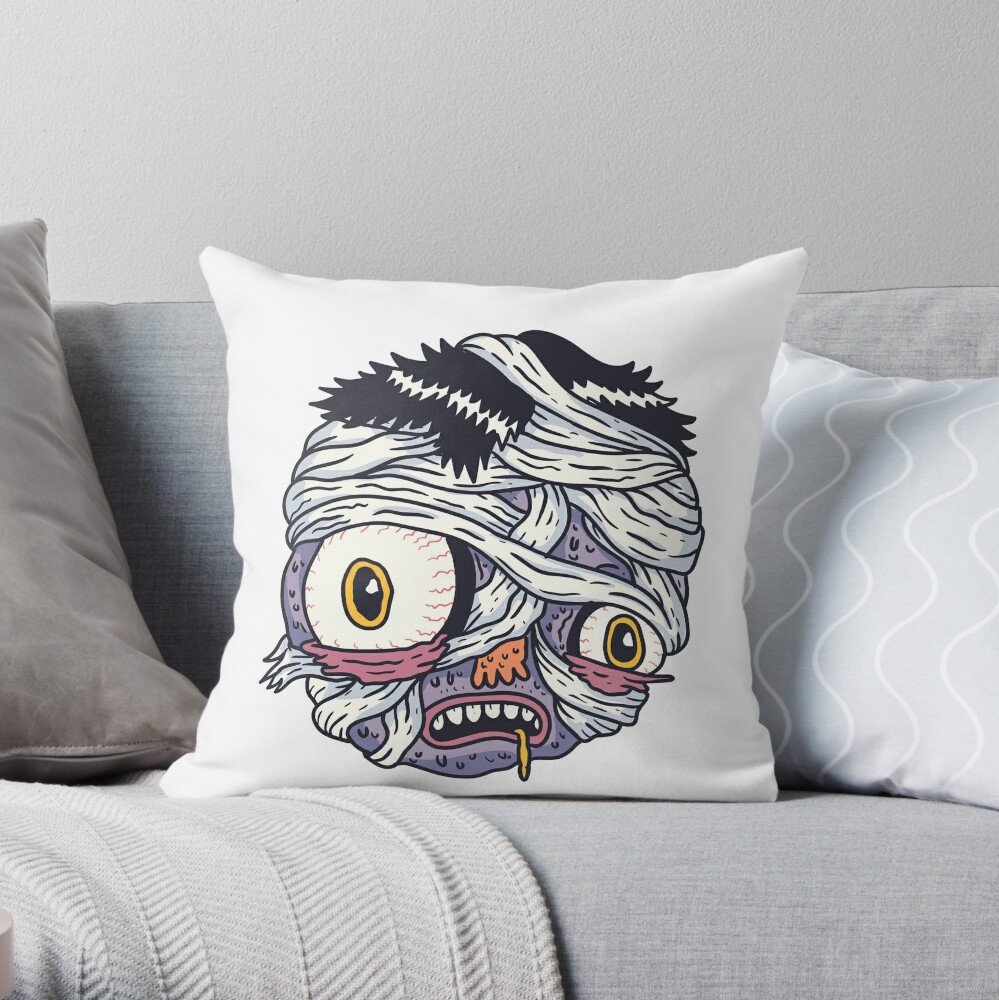 Item preview, Throw Pillow designed and sold by spookyhex.