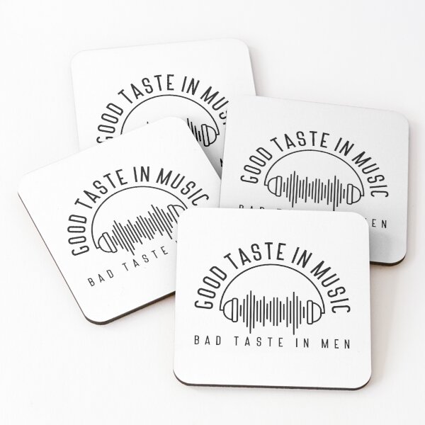 Item preview, Good Taste in Music Bad Taste in Men designed and sold by miraipa.