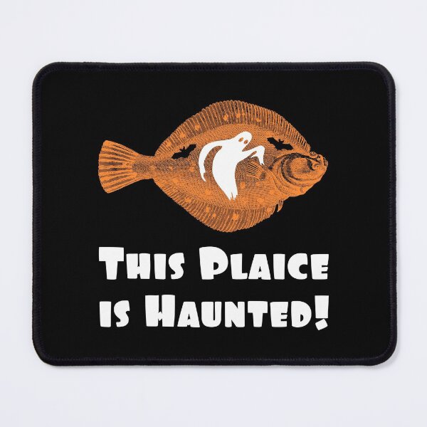 Item preview, This Plaice is Haunted designed and sold by TimespunThreads.