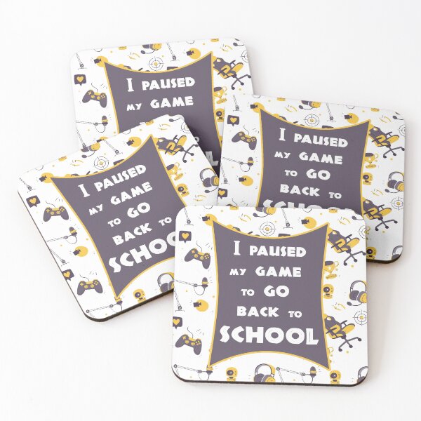 Item preview, I Paused My Game To Go Back To School T-Shirts, Back to school first class,Gift for school lovers. designed and sold by mHmShop.