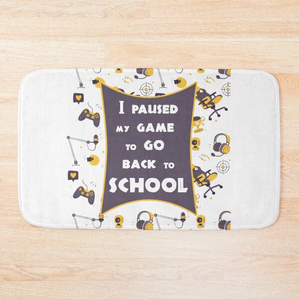 Item preview, I Paused My Game To Go Back To School T-Shirts, Back to school first class,Gift for school lovers. designed and sold by mHmShop.