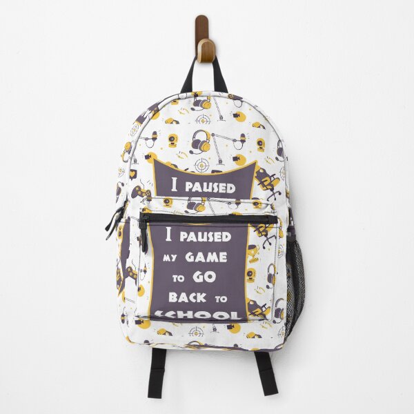 Item preview, I Paused My Game To Go Back To School T-Shirts, Back to school first class,Gift for school lovers. designed and sold by mHmShop.