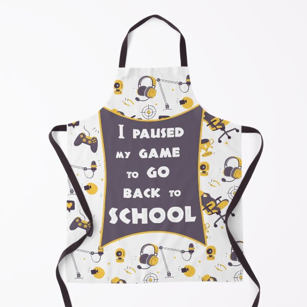Item preview, I Paused My Game To Go Back To School T-Shirts, Back to school first class,Gift for school lovers. designed and sold by mHmShop.