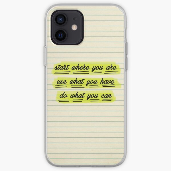 Start Where You Are iPhone Soft Case