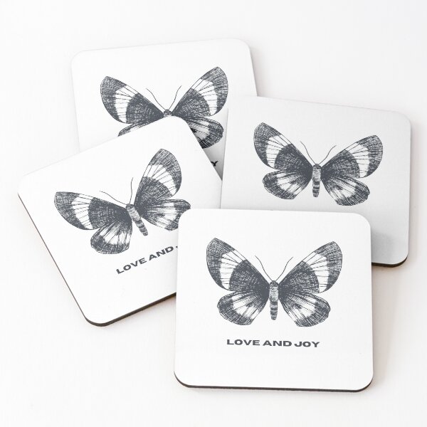 Aperçu de l'œuvre Papillon d'amour et de joie minimaliste créée et vendue par DivineMoonlight.