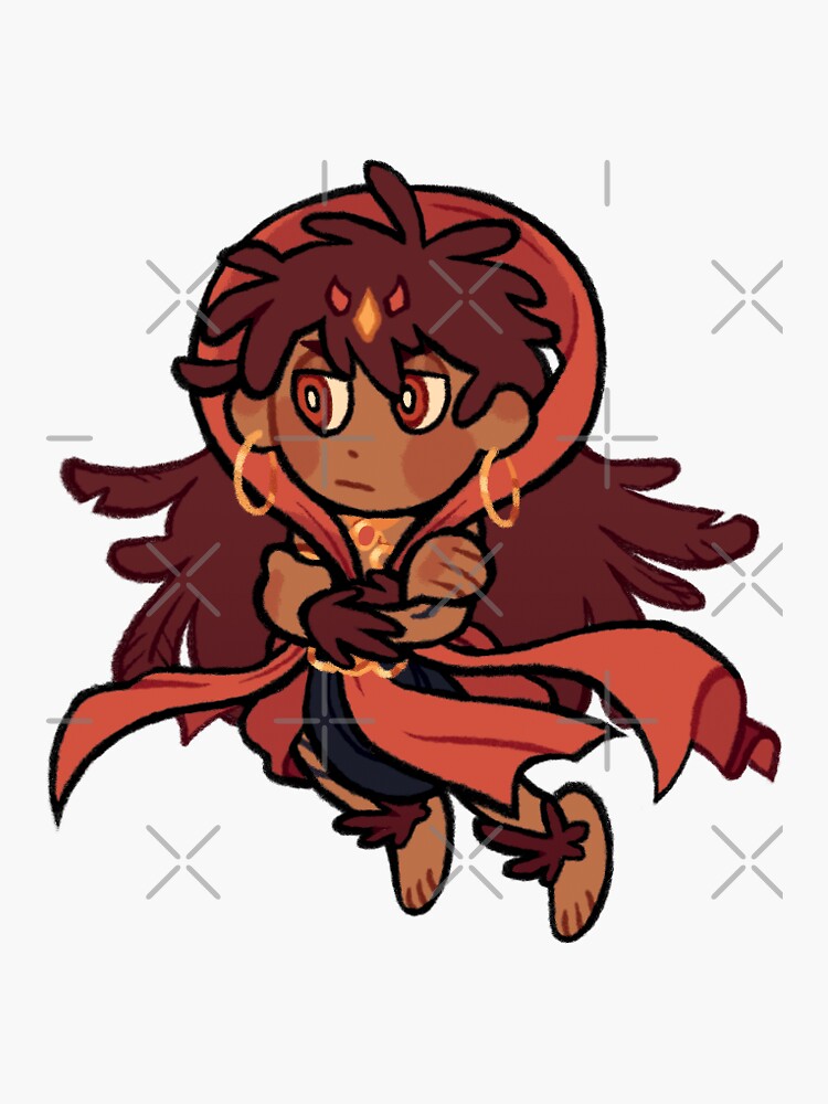 Hakuei Ren, Magi Sticker for Sale by Mikaru