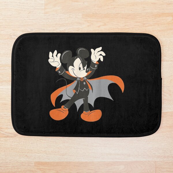 Halloween Mickey Mouse Magic Art Dedicate Gift for Special Friends Bath Mat
