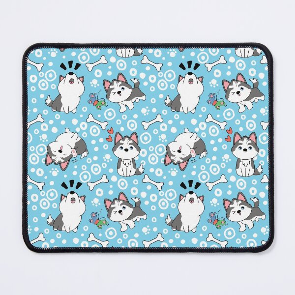 Item preview, Cute Siberian husky pomsky - Grey Gray  designed and sold by Lulupainting.