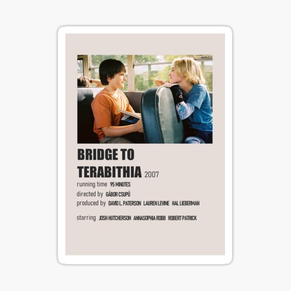 Item preview, Bridge to Terabithia Minimalist Poster designed and sold by cin ㅤ.