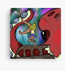Clever Pirate Canvas Print