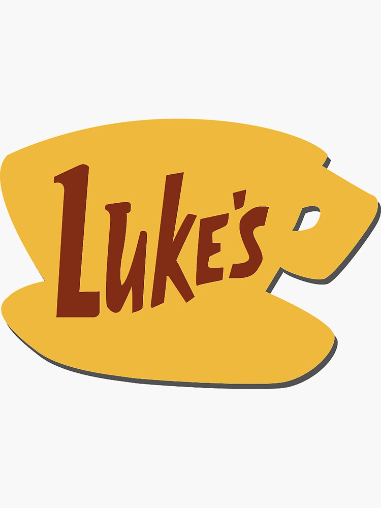 Luke s Coffee Sticker For Sale By Jmirvish Redbubble Luke s Coffee Sticker For Sale By Jmirvish Redbubble