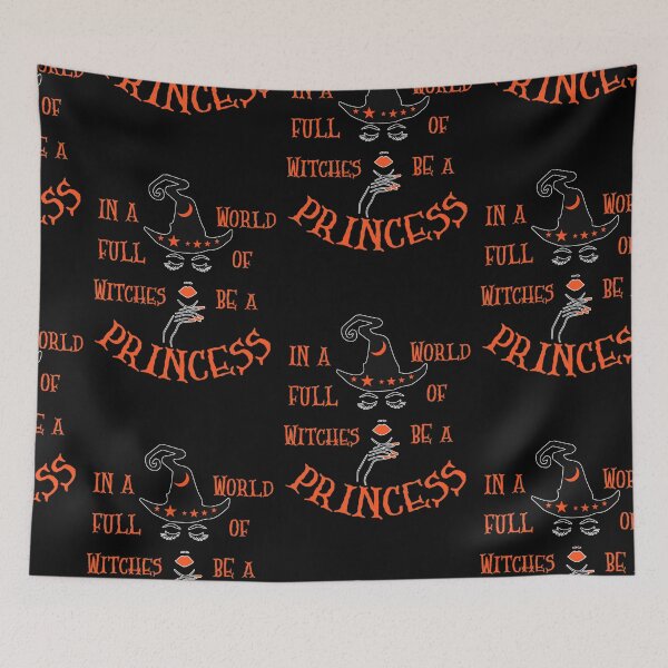 Item preview, In A World Full Of Witches Be A Princess designed and sold by SportyDogShop.