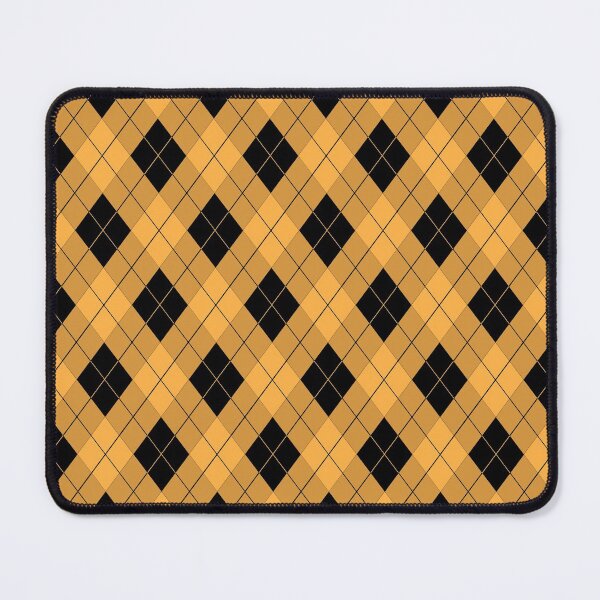 Item preview, Orange Pumpkin and Black Witches Argyle Check Plaid designed and sold by Creepyhollow.