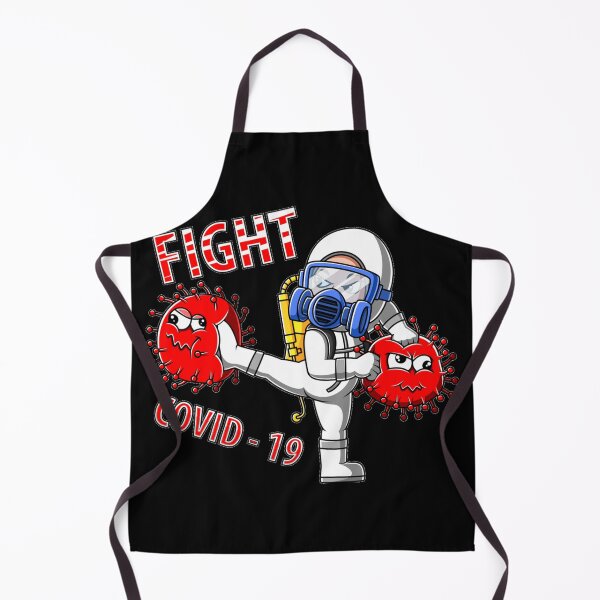 Item preview, Corona A human fighting corona virus Covid 19 social distance designed and sold by Golden-place.