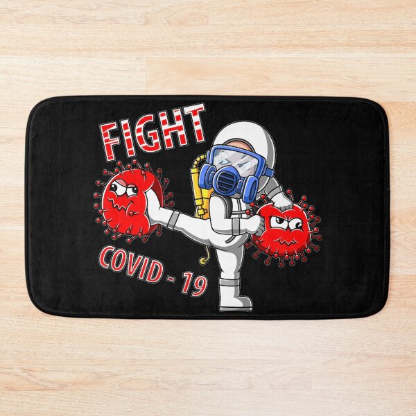 Item preview, Corona A human fighting corona virus Covid 19 social distance designed and sold by Golden-place.