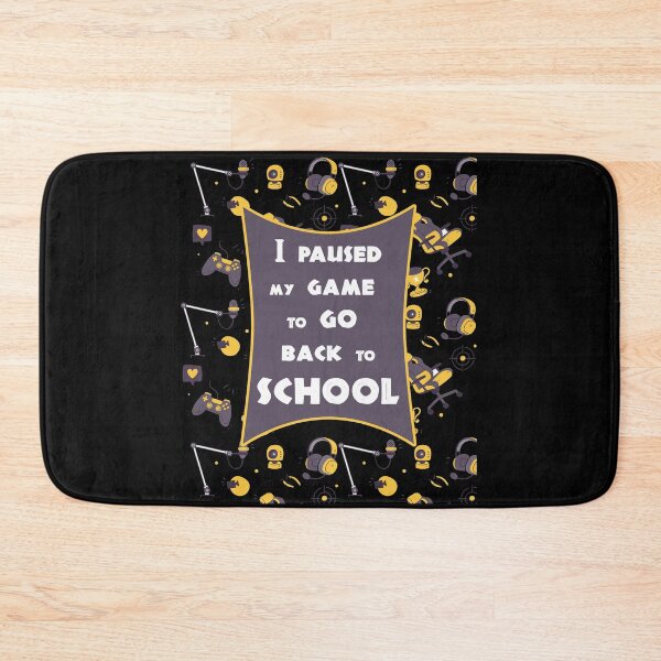 Item preview, I Paused My Game To Go Back To School T-Shirts, Back to school first class,Gift for school lovers. designed and sold by mHmShop.