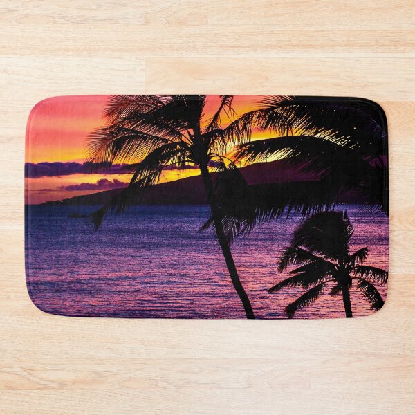 Item preview, Maui Beach Hawaii Island Sunset Rainbow Sky designed and sold by Piper-Deals.