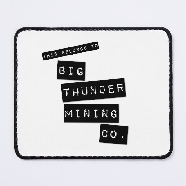 Item preview, This Belongs To.. Big Thunder Mountain Co. designed and sold by magicaldlp.