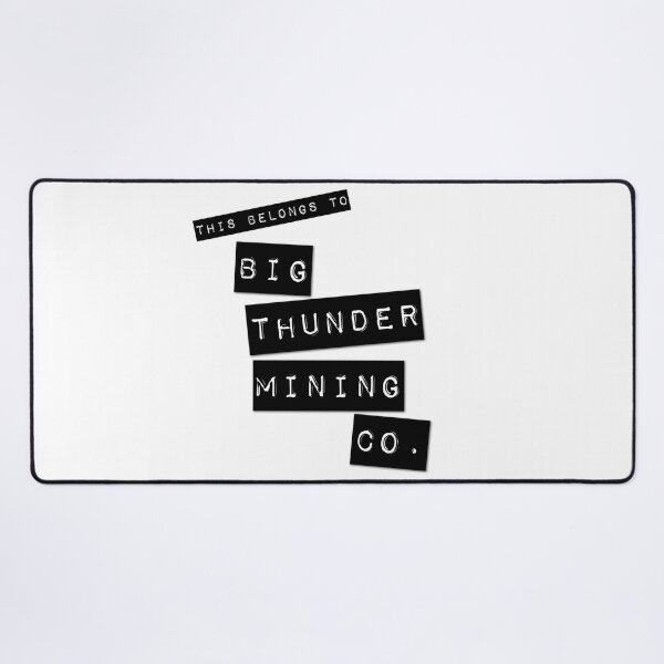 Item preview, This Belongs To.. Big Thunder Mountain Co. designed and sold by magicaldlp.
