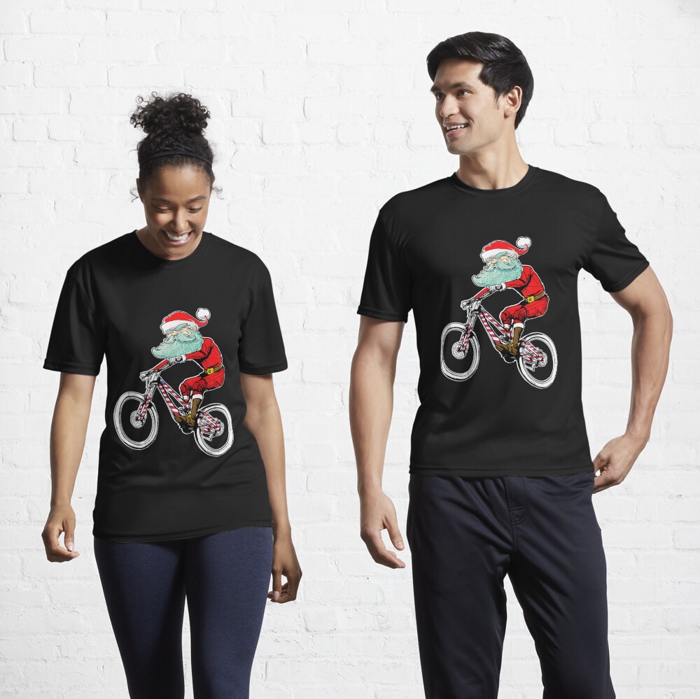 christmas cycling t shirt