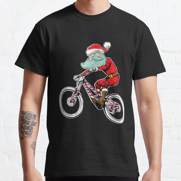 Item preview, Biking Christmas Mountain Bike Santa Claus Mtb designed and sold by TramyaBulgin.