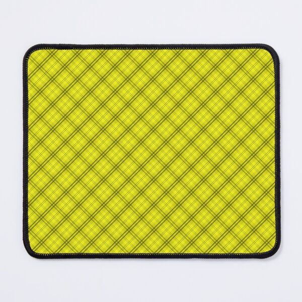 Item preview, Cats Eye Yellow and Black Halloween Tartan Check Plaid designed and sold by Creepyhollow.