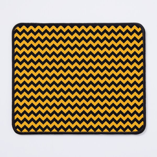 Item preview, Pale Pumpkin Orange and Black Halloween Chevron Stripes  designed and sold by Creepyhollow.