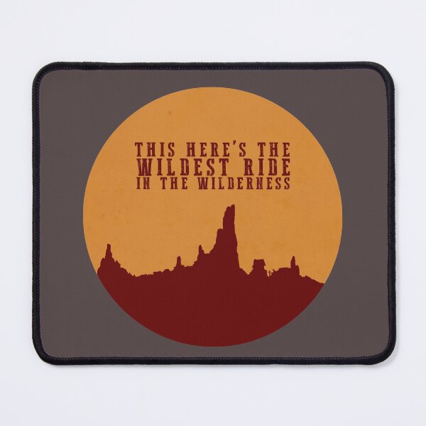 Item preview, Big Thunder Mountain Short Quote Round designed and sold by magicaldlp.